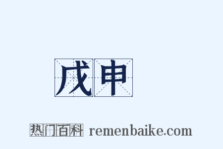 戊申録是什么意思的图片